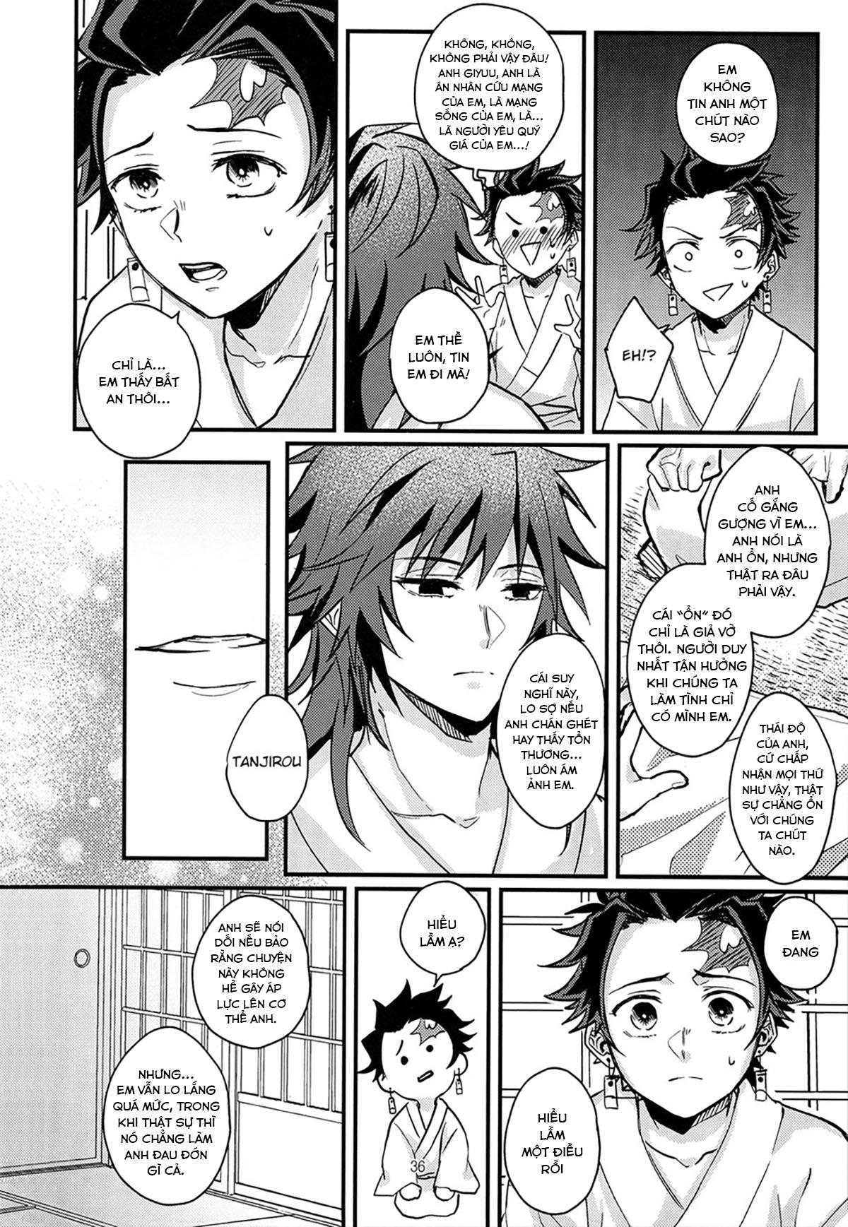 DJ kimetsu no yaiba Chapter 7 Tanxgiyu - Trang 2