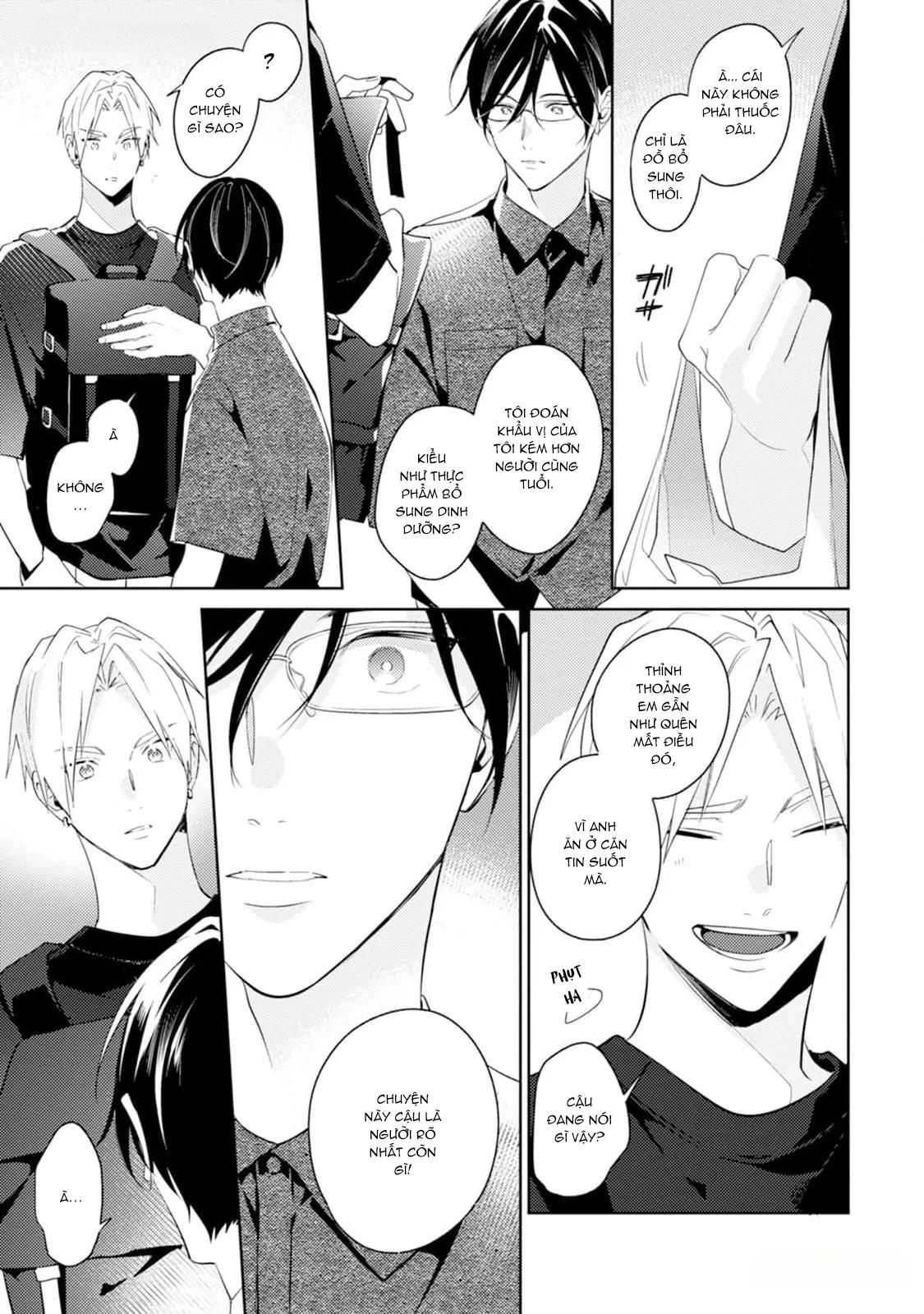 Tình Yêu Bắt Đầu Từ Đầu Lưỡi Chapter 5 H - Trang 2