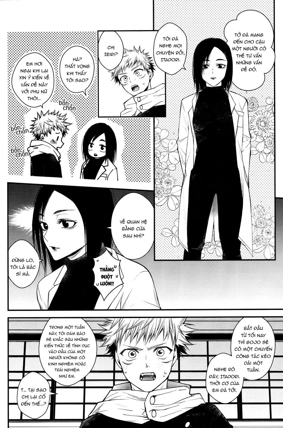 ONESHOT VÀ DOU THEO ĐỀ CỬ Chapter 16 GojoYuuji - Next 