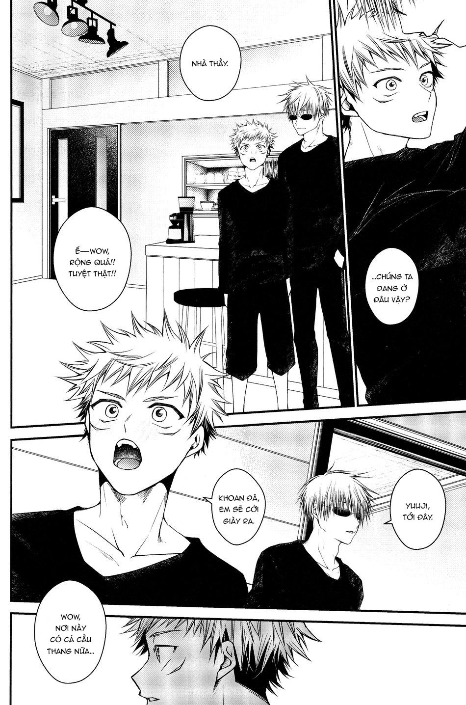 ONESHOT VÀ DOU THEO ĐỀ CỬ Chapter 16 GojoYuuji - Next 