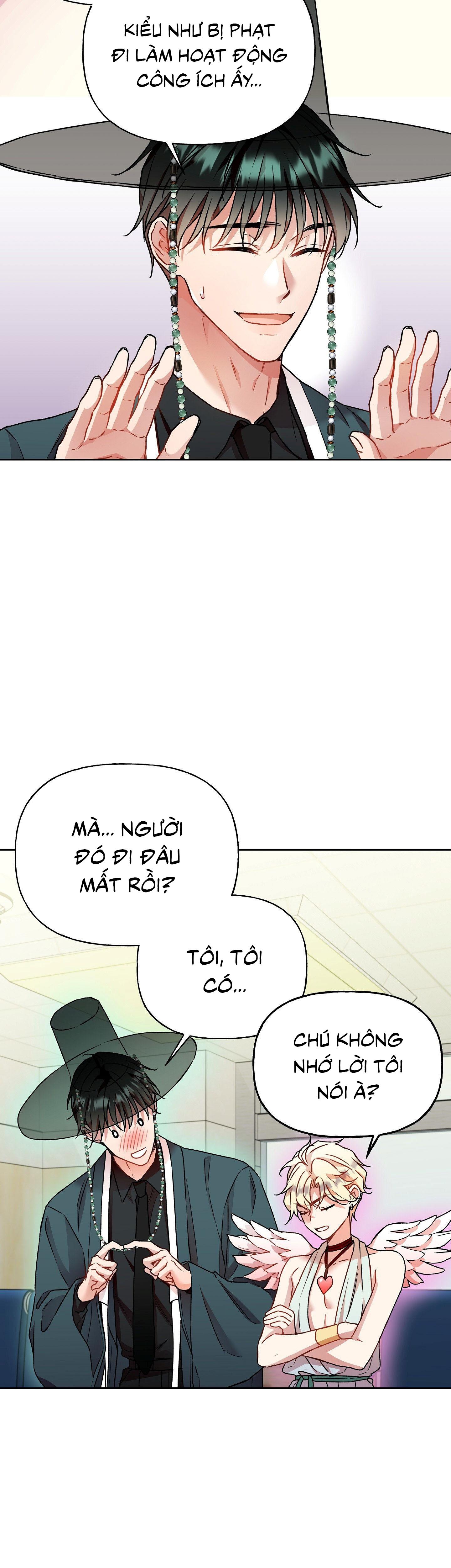 Thần chết muốn trở thành thần tình yêu! Chapter 6 - Trang 2
