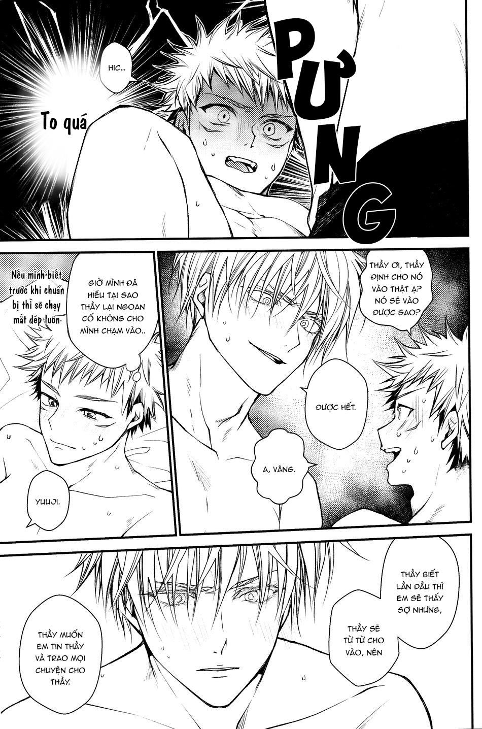ONESHOT VÀ DOU THEO ĐỀ CỬ Chapter 16 GojoYuuji - Next 