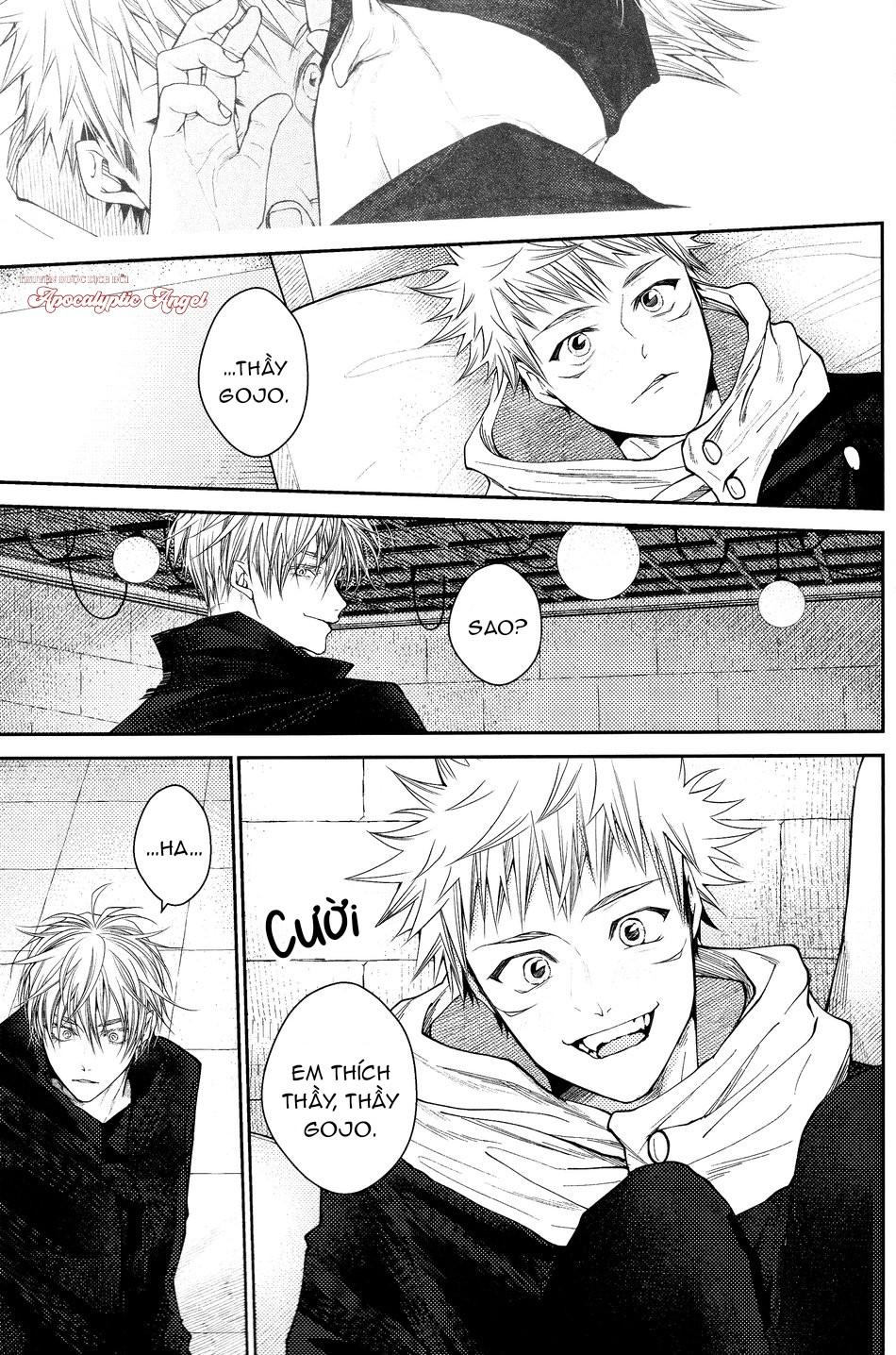 ONESHOT VÀ DOU THEO ĐỀ CỬ Chapter 16.5 GojoYuuji - Next 