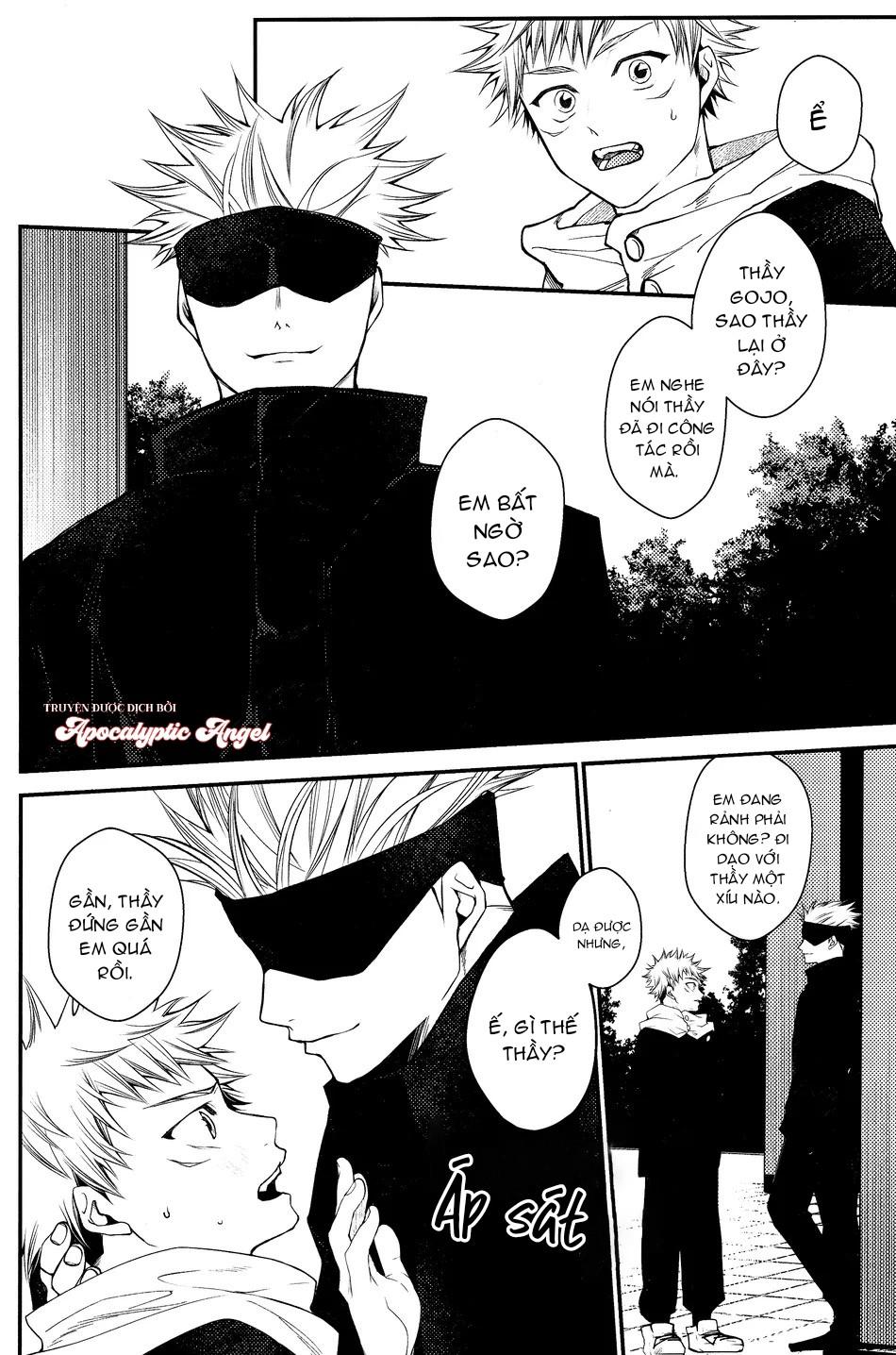 ONESHOT VÀ DOU THEO ĐỀ CỬ Chapter 16.6 GojoYuuji - Next 