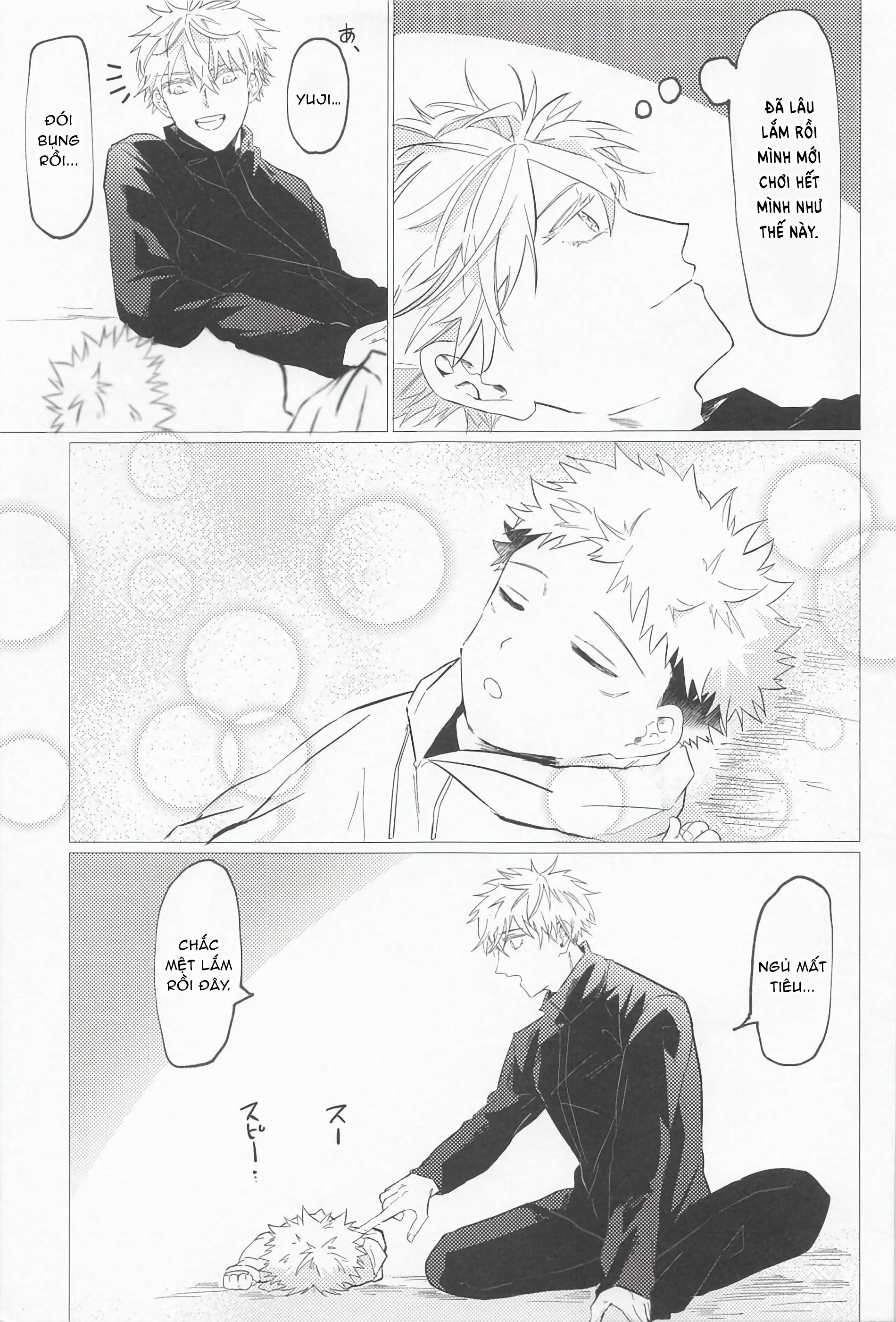JUJUTSU KAISEN HD KHÔNG CHE Chapter 44 gojo x itadori - Next Chapter 45