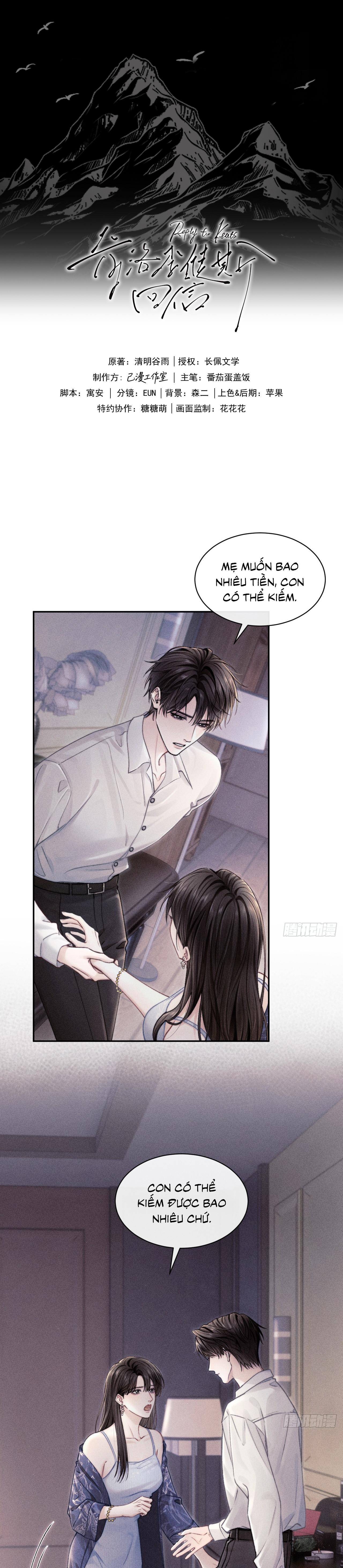 Thư hồi âm của Keanu Reeves Chapter 4 - Trang 2