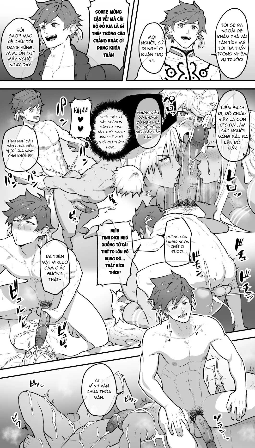 Tuyển tập Pulin Nabe Chapter 14 Black&White - Next 