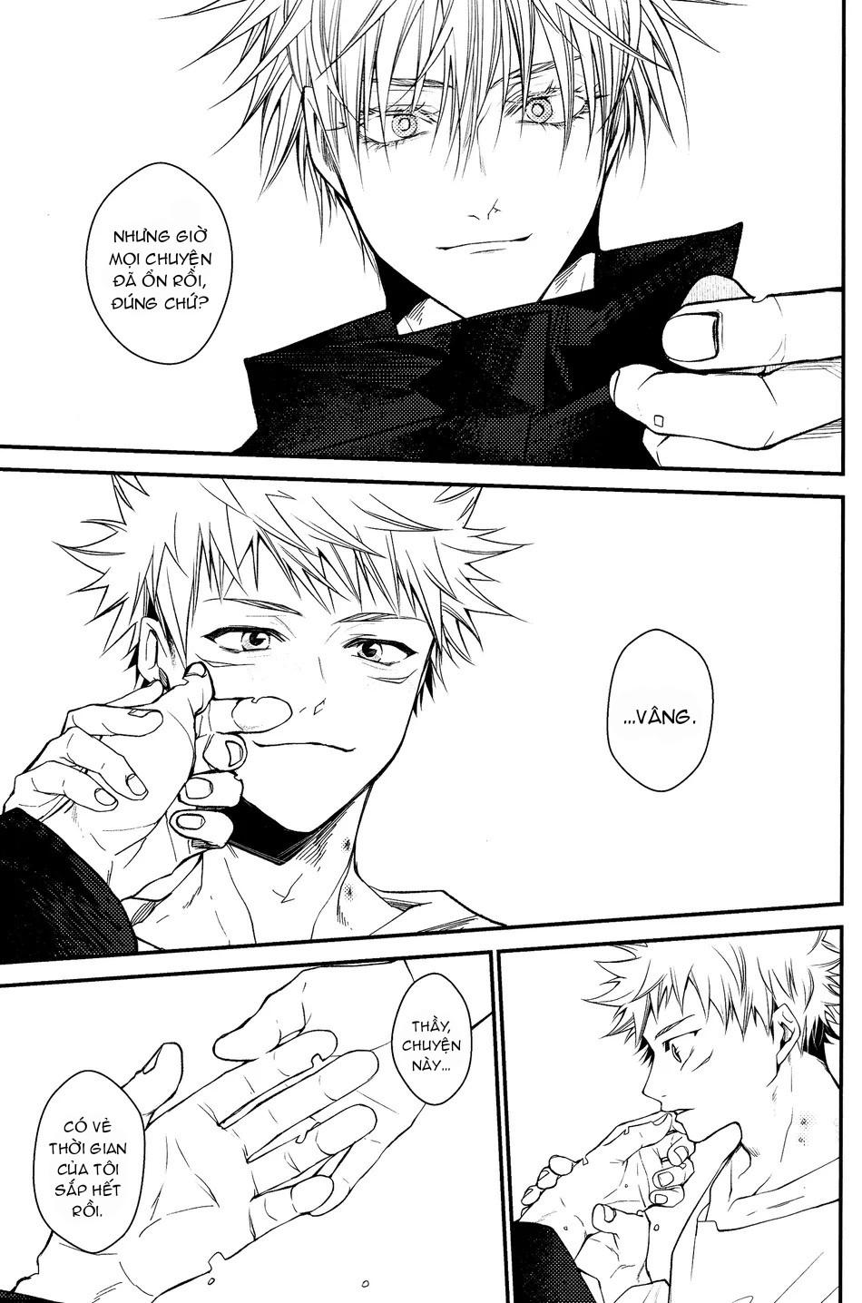 ONESHOT VÀ DOU THEO ĐỀ CỬ Chapter 16.6 GojoYuuji - Next 
