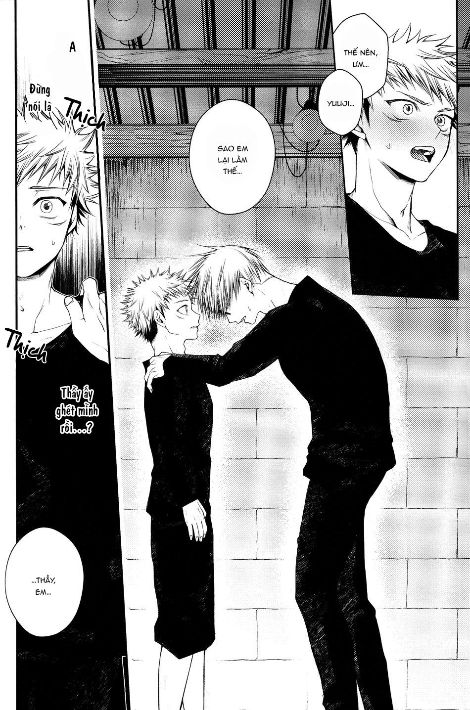 ONESHOT VÀ DOU THEO ĐỀ CỬ Chapter 16 GojoYuuji - Next 