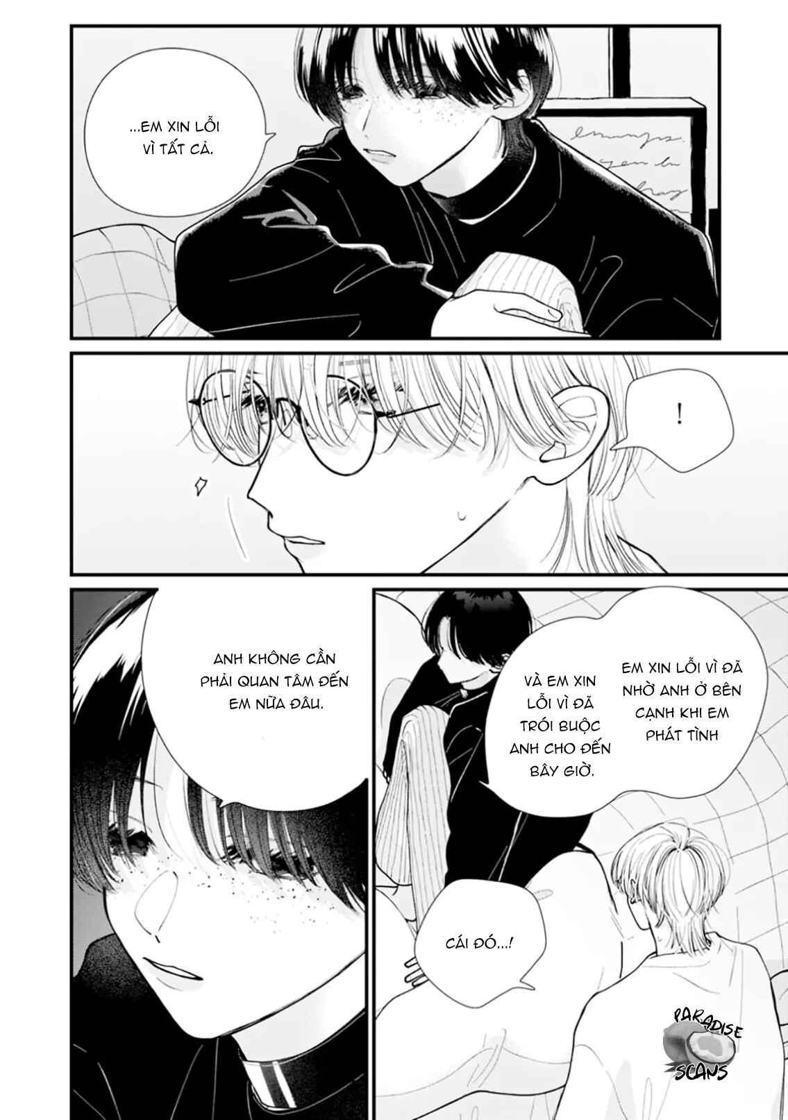 Bó Hoa Dành Dành Và Sắc Xanh Mong Manh Chapter 3 - Trang 2