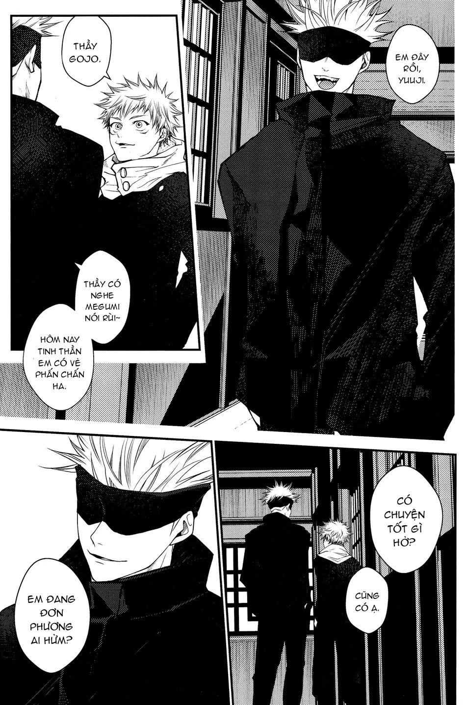 ONESHOT VÀ DOU THEO ĐỀ CỬ Chapter 16.6 GojoYuuji - Next 