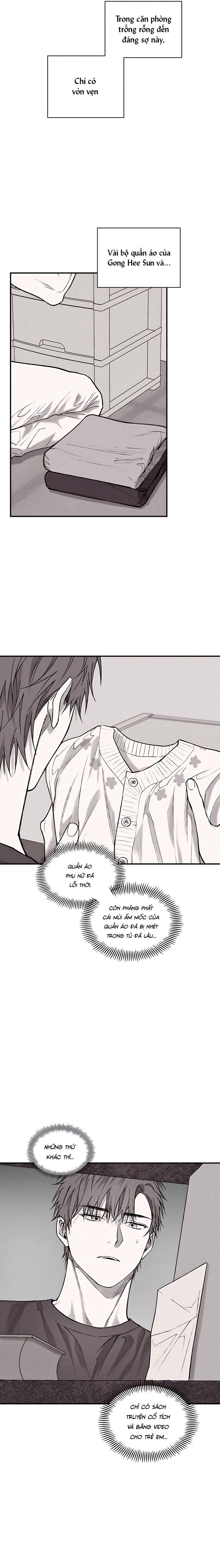 Gã Đàn Ông Dưới Căn Hầm Đang Bị Giam Cầm Trong Phòng Tôi Chapter 8 - Trang 2