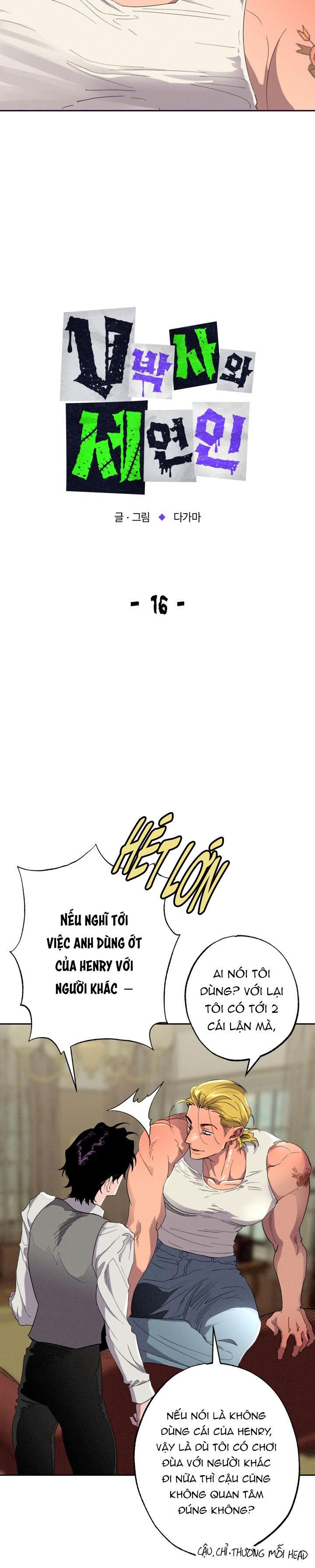 TIẾN SĨ V VÀ BA NGƯỜI TÌNH Chapter 16 - Trang 2