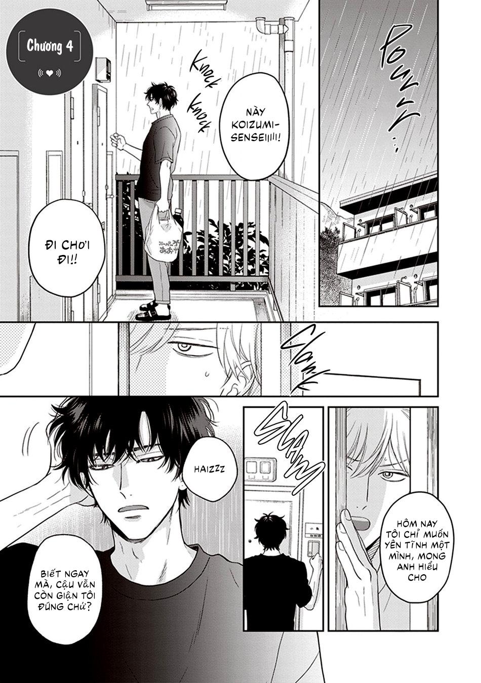 Koizumi-sensei không muốn bị phát hiện Chapter 4 - Trang 2