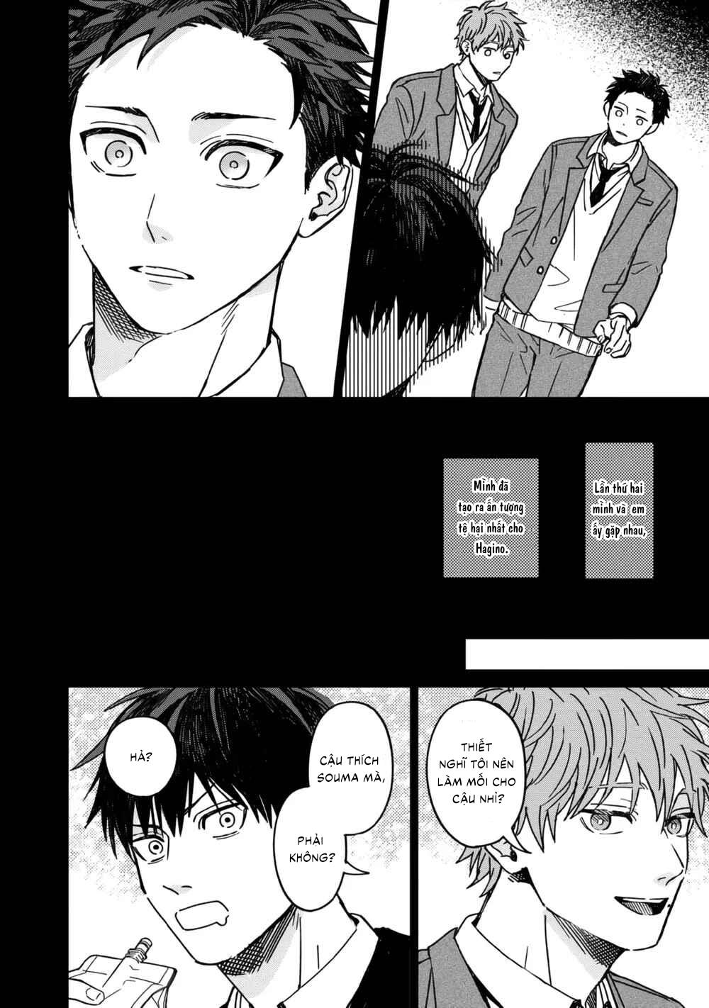 Tiền bối Enomoto không ngây thơ như thiên thần Chapter 4 - Trang 2