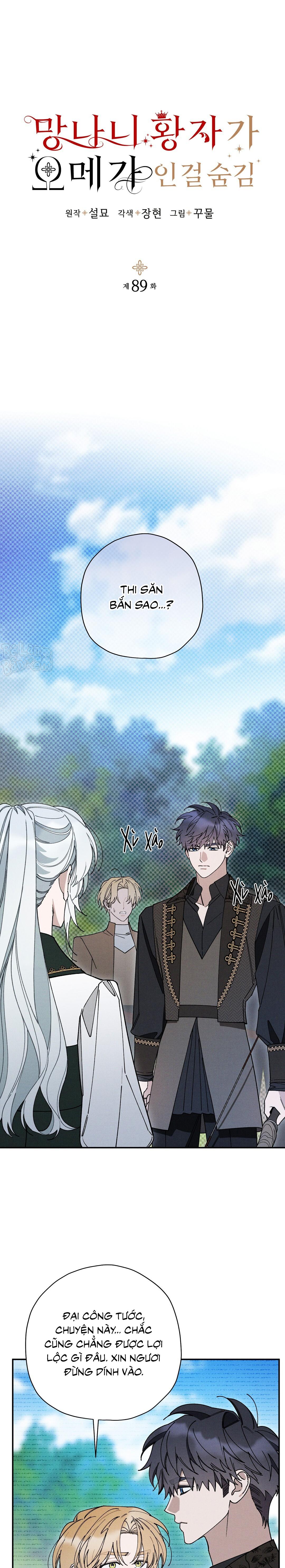 HOÀNG TỬ HƯ HỎNG CHE GIẤU MÌNH LÀ OMEGA Chapter 89 - Next Chapter 90