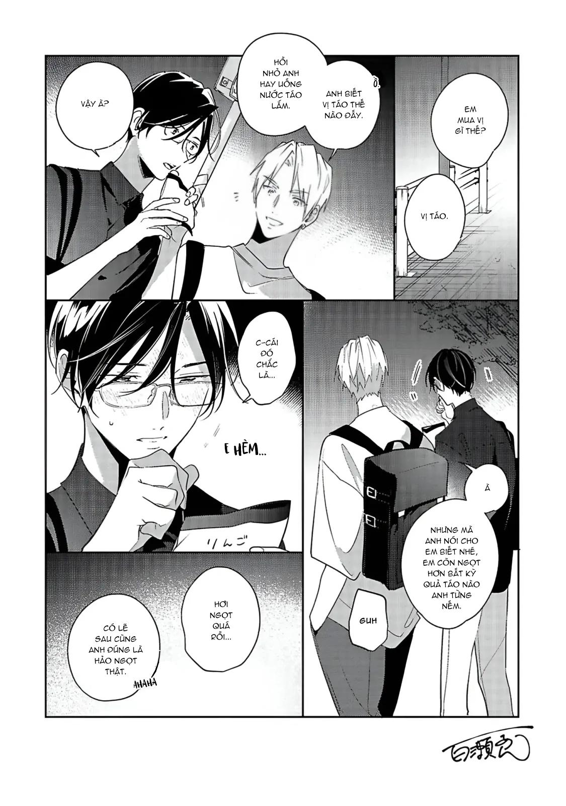 Tình Yêu Bắt Đầu Từ Đầu Lưỡi Chapter 6.5 H - End vol 1 - Next 