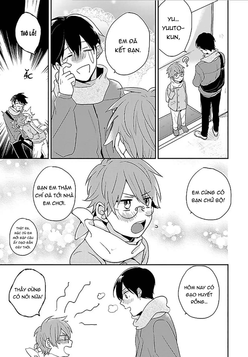 Thầy Giáo Trẻ Thuần Khiết Mong Muốn Được Cha Nuôi Bảnh Bao Ôm Ấp Chapter 5.5 END - Trang 2