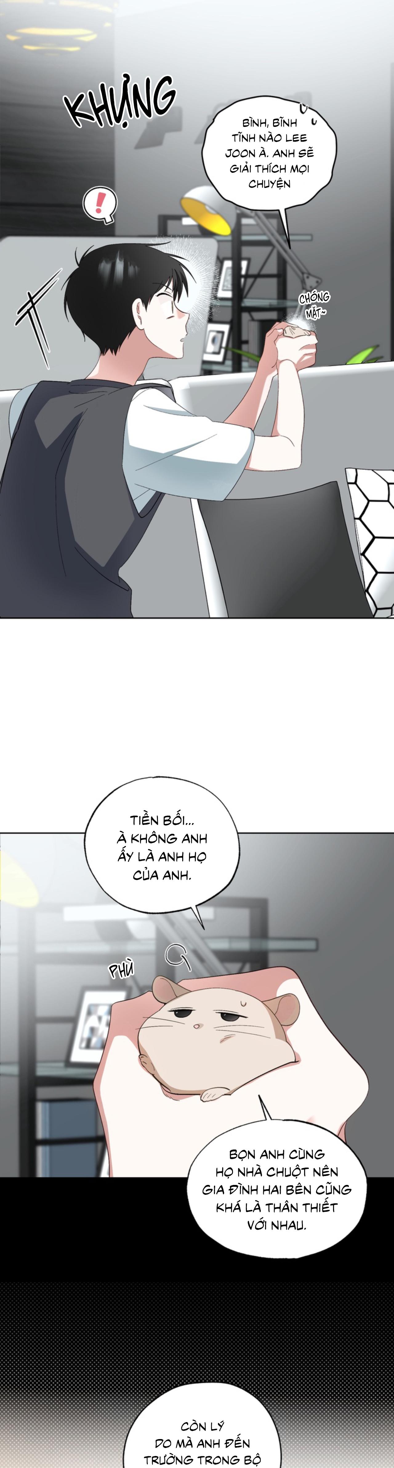 XIN HÃY YÊU THƯƠNG DÙ TÔI LÀ CHUỘT Chapter 3 - Trang 2