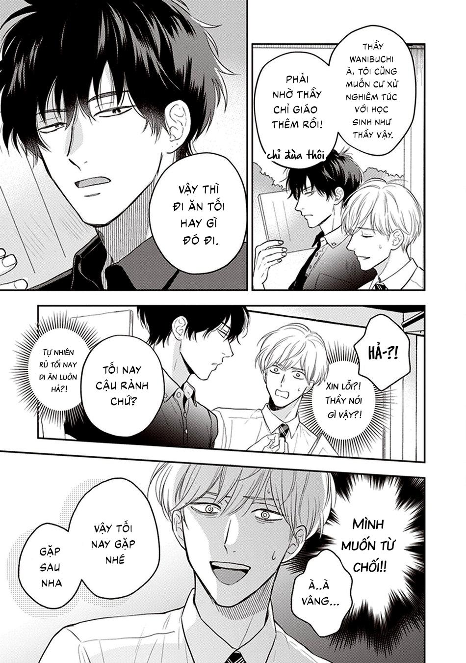 Koizumi-sensei không muốn bị phát hiện Chapter 1 - Trang 2