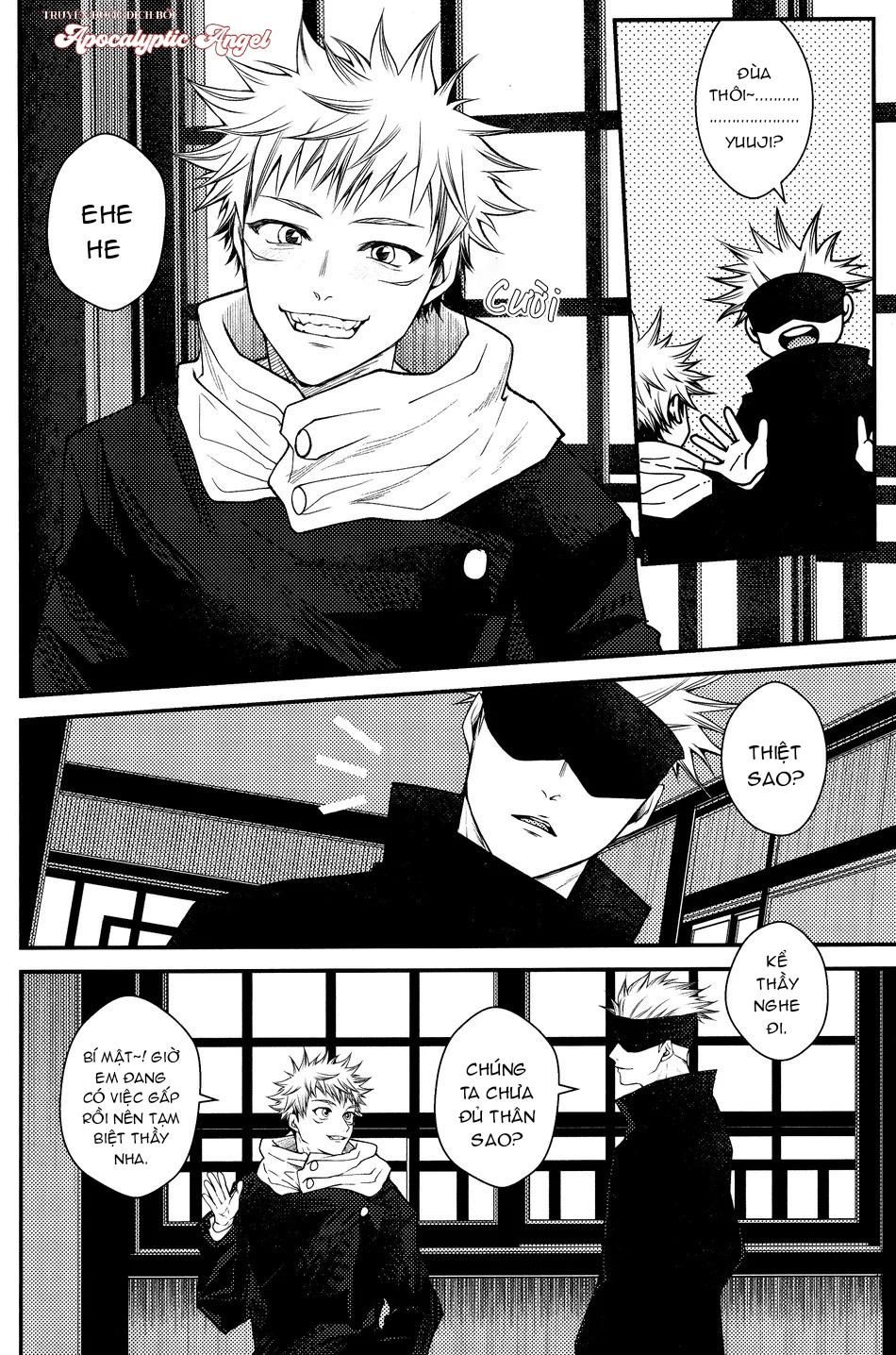 ONESHOT VÀ DOU THEO ĐỀ CỬ Chapter 16.6 GojoYuuji - Next 