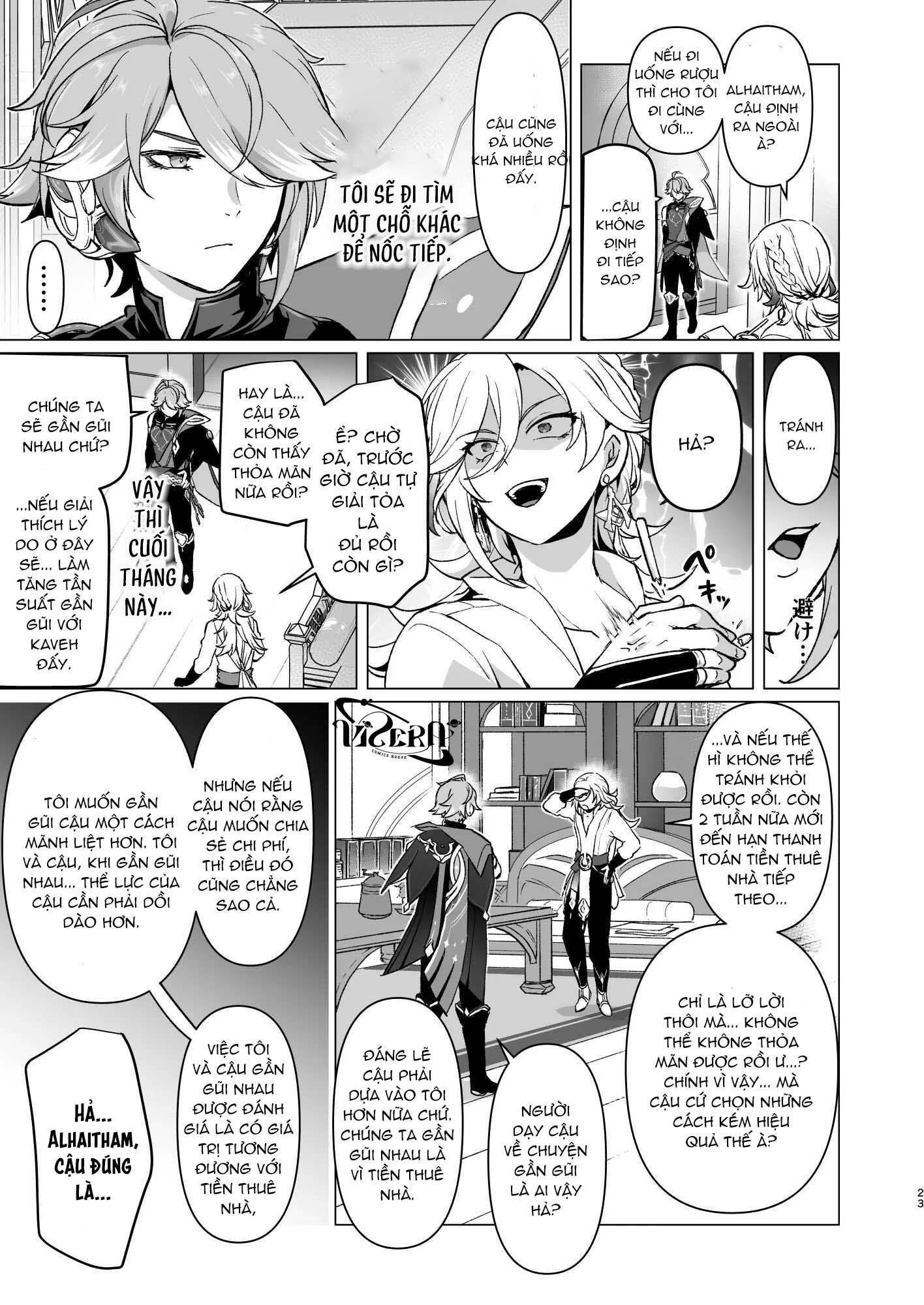 Tổng Hợp Oneshot Genshin Impact Chapter 88 - Next Chapter 89 Flins x Aether