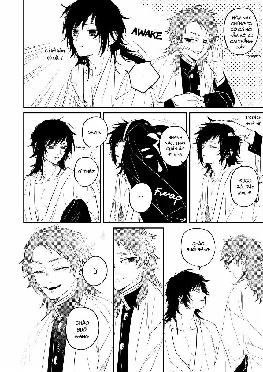 DJ kimetsu no yaiba Chapter 5 Sabito x Giyu - Trang 2