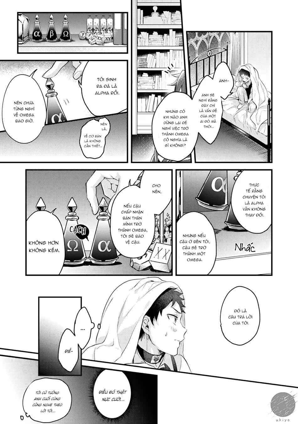 Thứ duy nhất tôi không muốn trở thành chính là Omega!! Chapter 5 - Next 