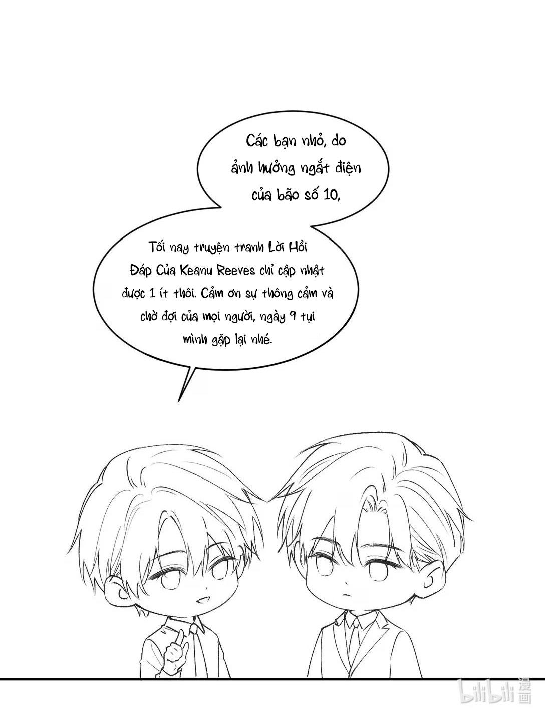 Lời hồi đáp của Keanu Reeves Chapter 10 - Next Chapter 11