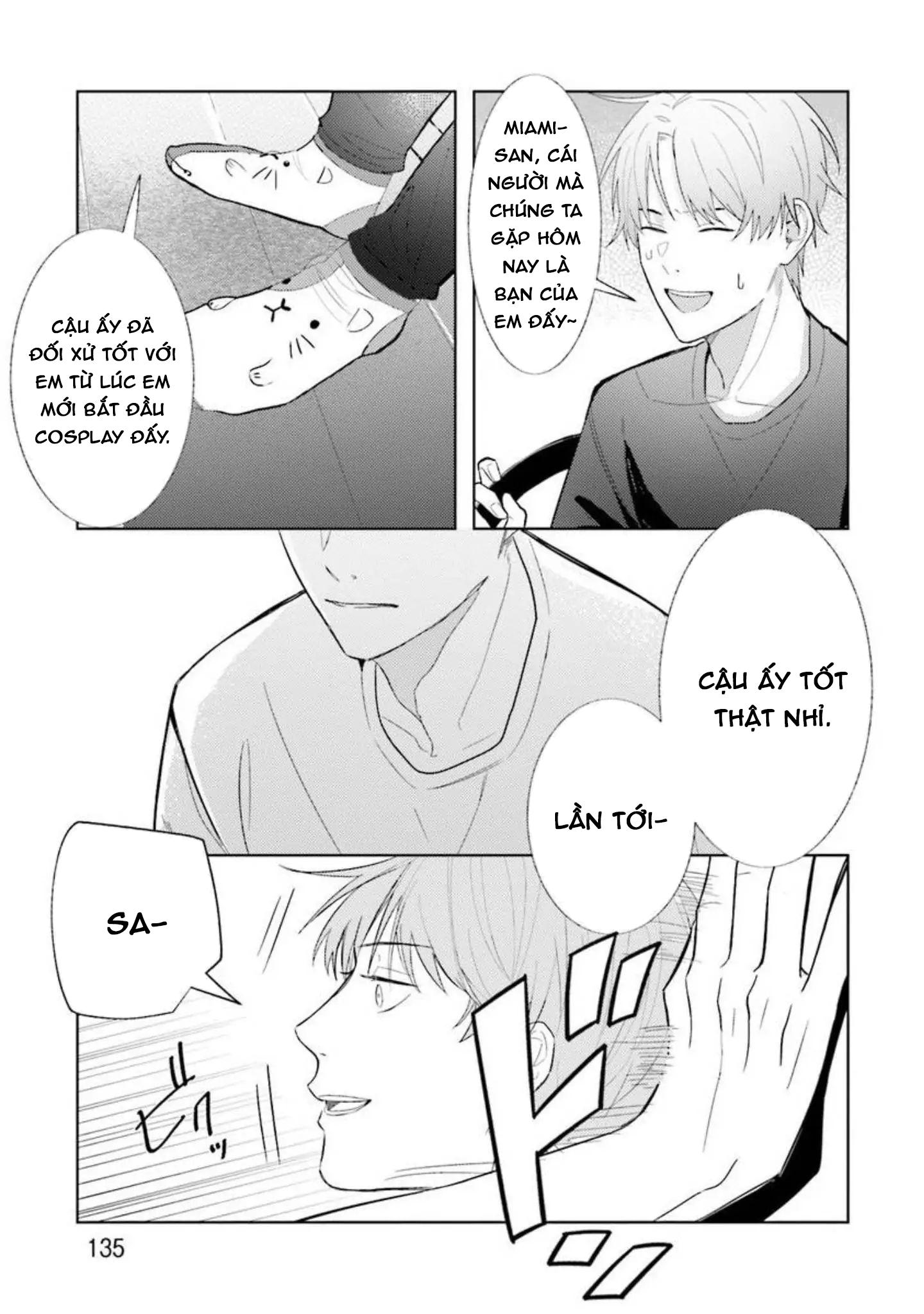 Nếu bị sếp phát hiện ra việc cosplay nữ thì tôi chết chắc Chapter 4 - Next 
