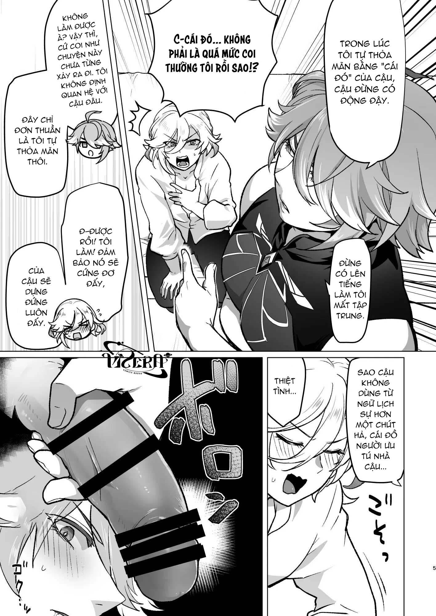 Tổng Hợp Oneshot Genshin Impact Chapter 88 - Next Chapter 89 Flins x Aether