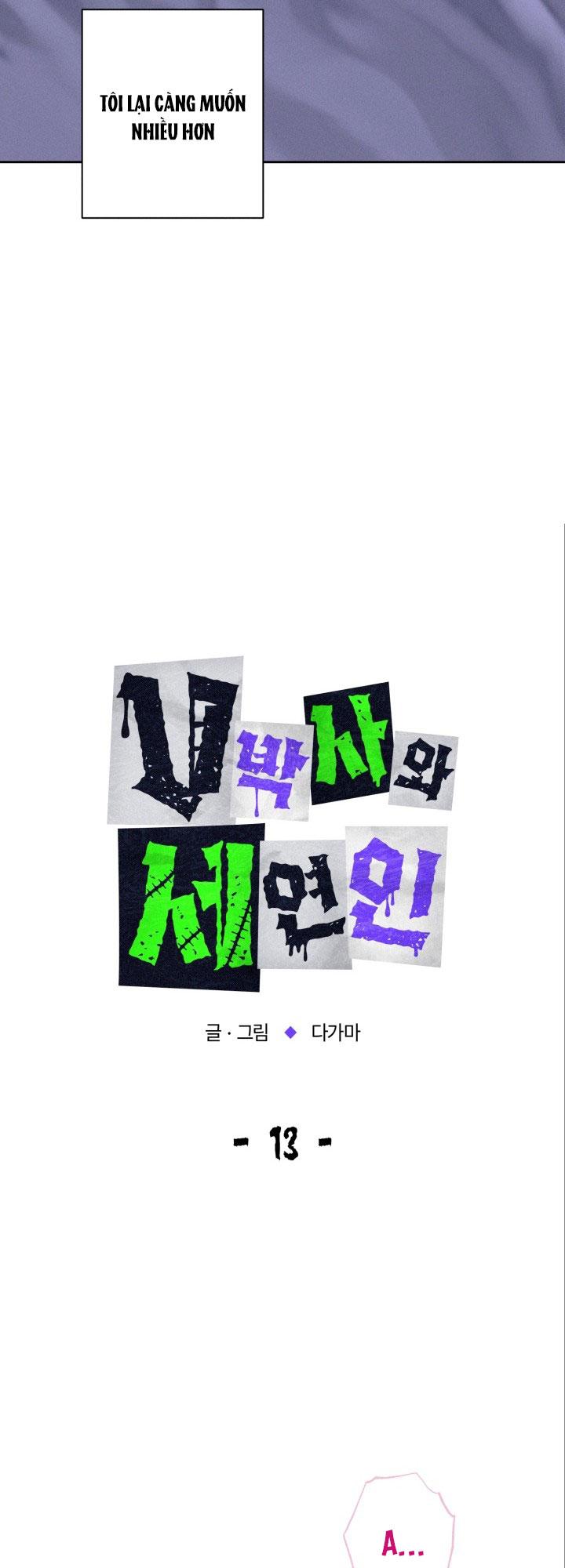 TIẾN SĨ V VÀ BA NGƯỜI TÌNH Chapter 13 - Next Chapter 14