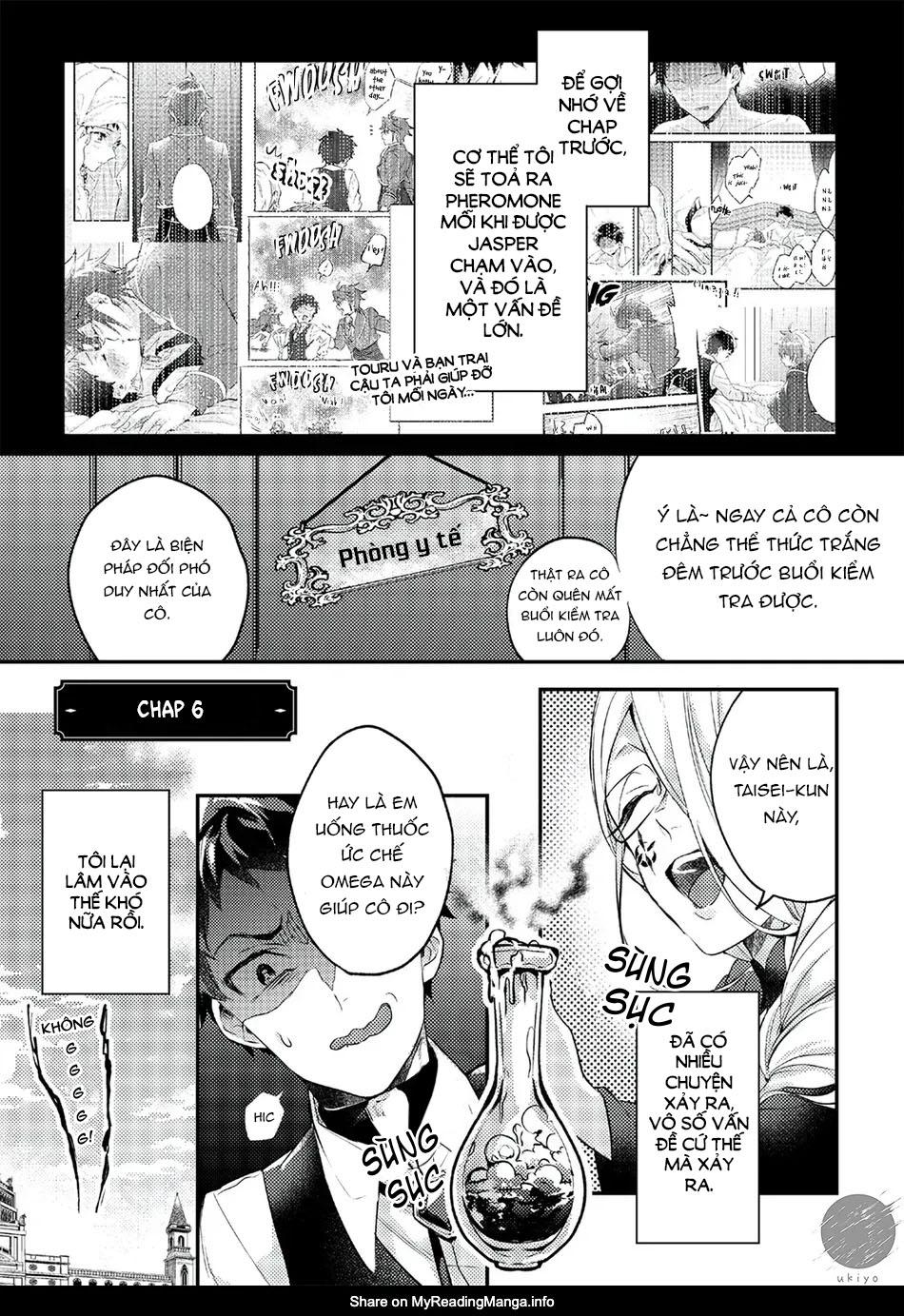Thứ duy nhất tôi không muốn trở thành chính là Omega!! Chapter 6 - Next 