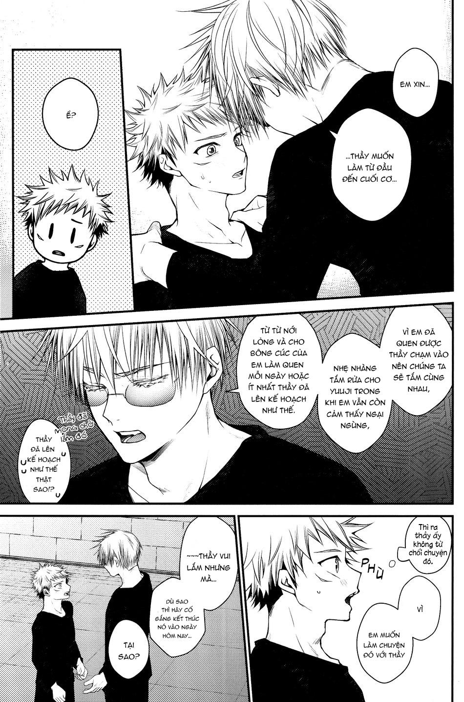 ONESHOT VÀ DOU THEO ĐỀ CỬ Chapter 16 GojoYuuji - Next 