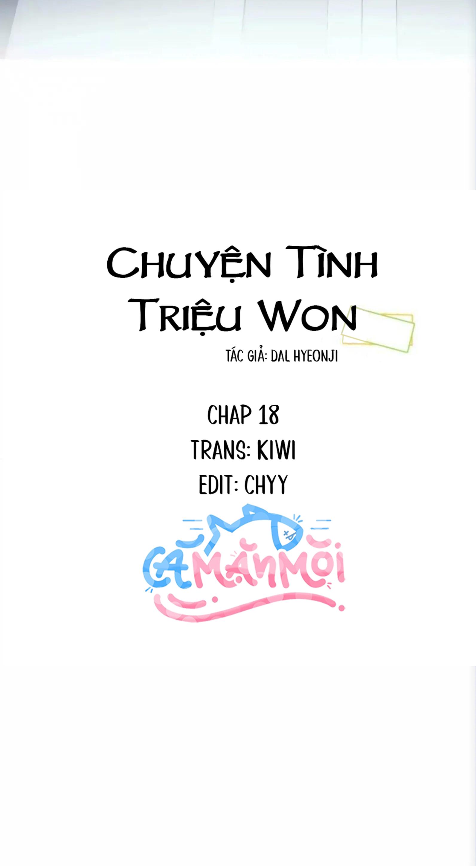 Chuyện Tình Triệu Won Chapter 18 - Next 