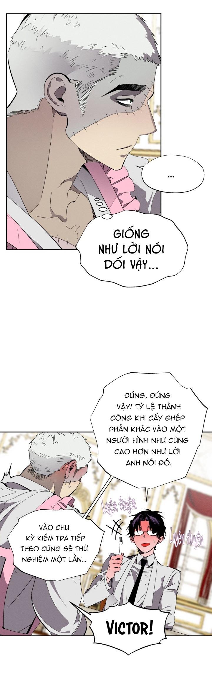 TIẾN SĨ V VÀ BA NGƯỜI TÌNH Chapter 9 - Trang 2
