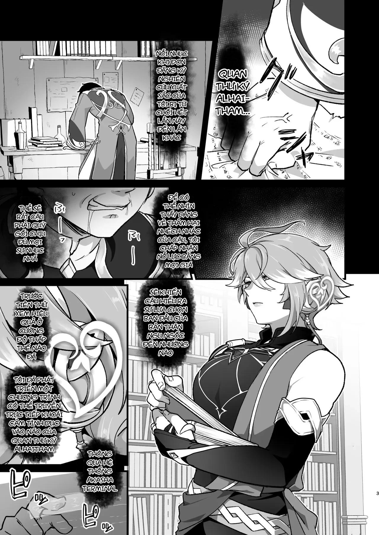 Nơi husbando của bạn bị đụ ná thở Chapter 227 Alhaitham - Next Chapter 228 Zhongli