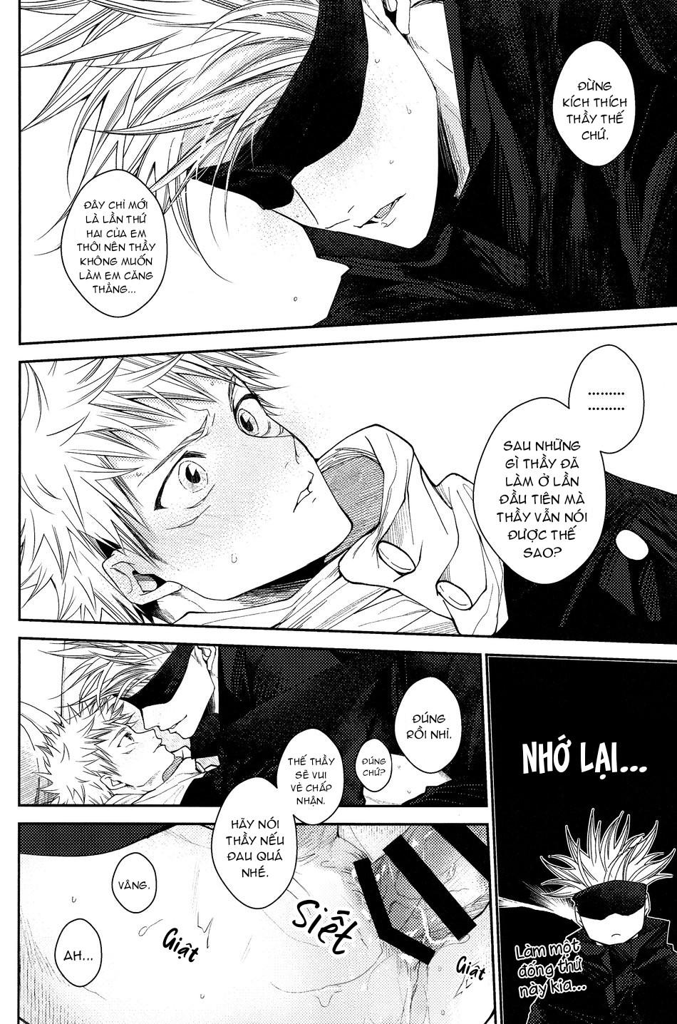 ONESHOT VÀ DOU THEO ĐỀ CỬ Chapter 16.5 GojoYuuji - Next 