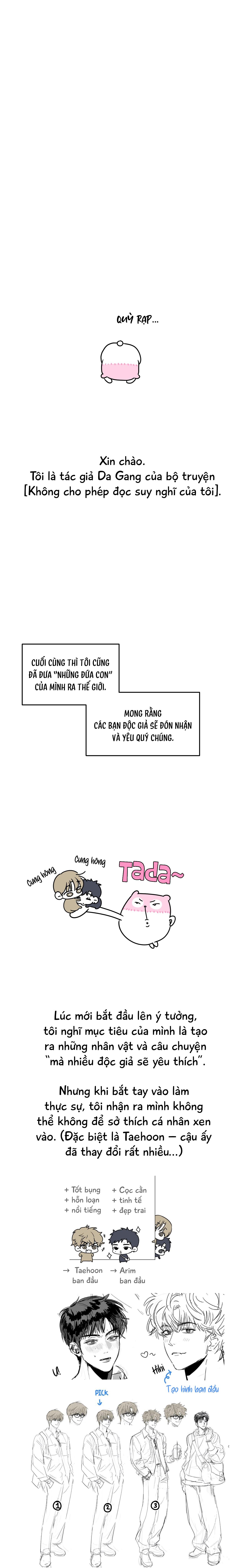 Không Cho Phép Đọc Suy Nghĩ Của Tôi Chapter 8.5 END - Next 