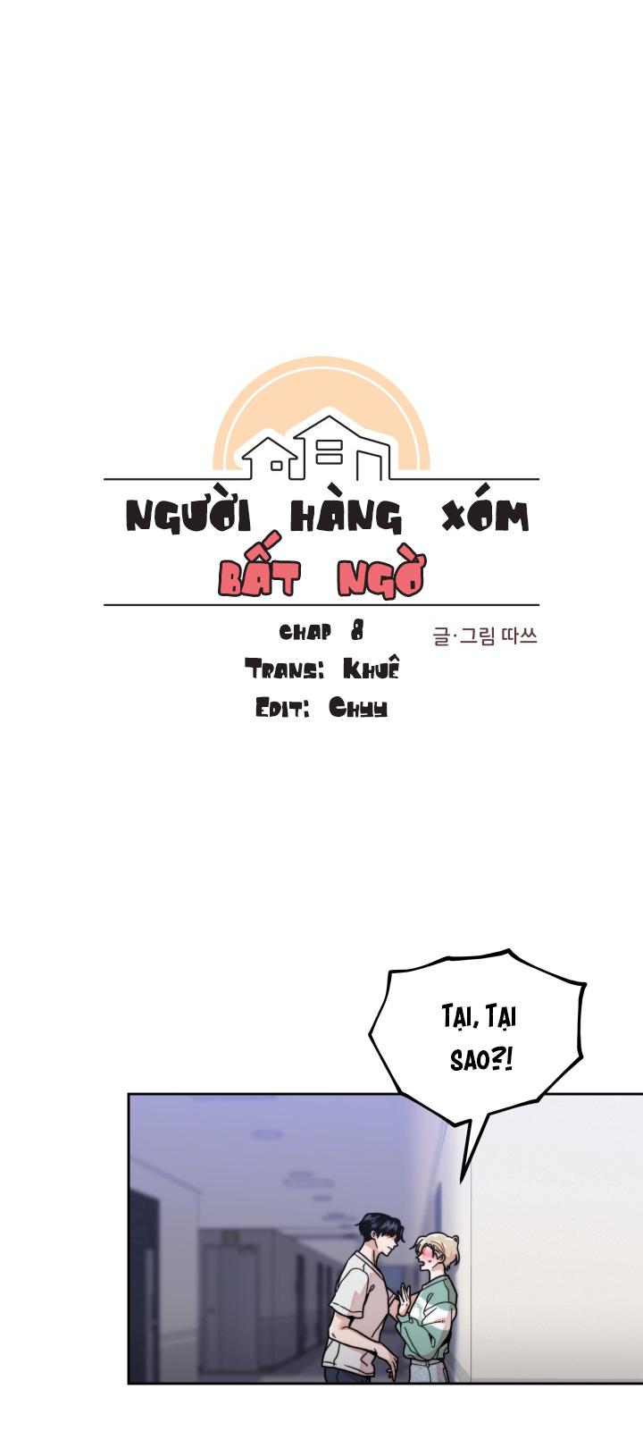 Người Hàng Xóm Bất Ngờ Chapter 8 - Trang 2
