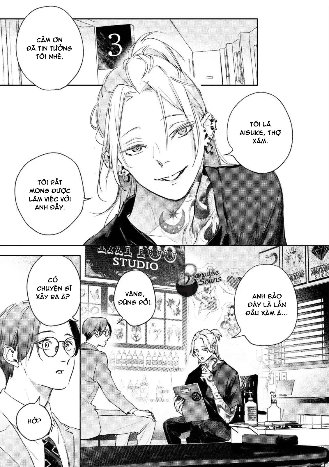 Love Tattoo Chapter 1 - Trang 2