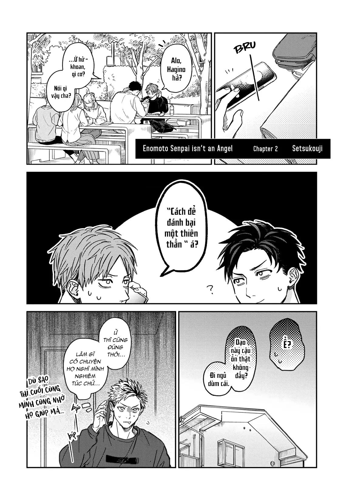 Tiền Bối Enomoto Không Phải Thiên Thần Chapter 2 - Trang 2