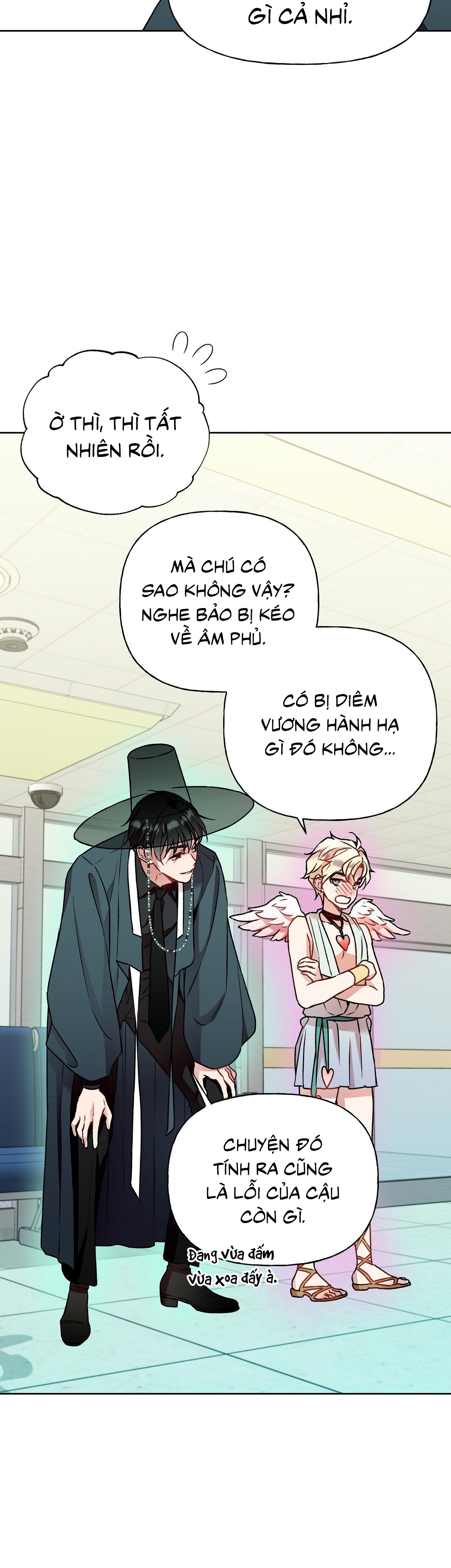 Thần chết muốn trở thành thần tình yêu! Chapter 6 - Trang 2