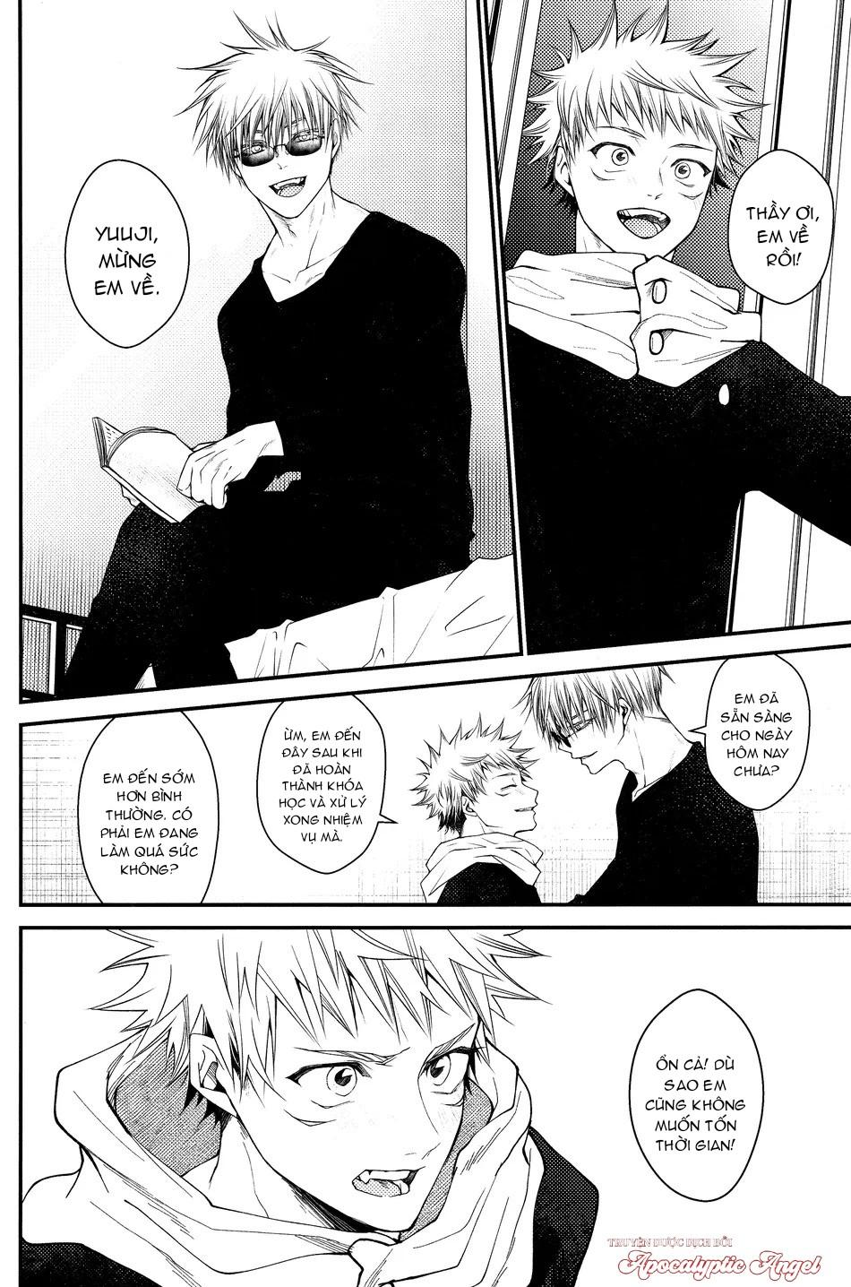 ONESHOT VÀ DOU THEO ĐỀ CỬ Chapter 16.6 GojoYuuji - Next 