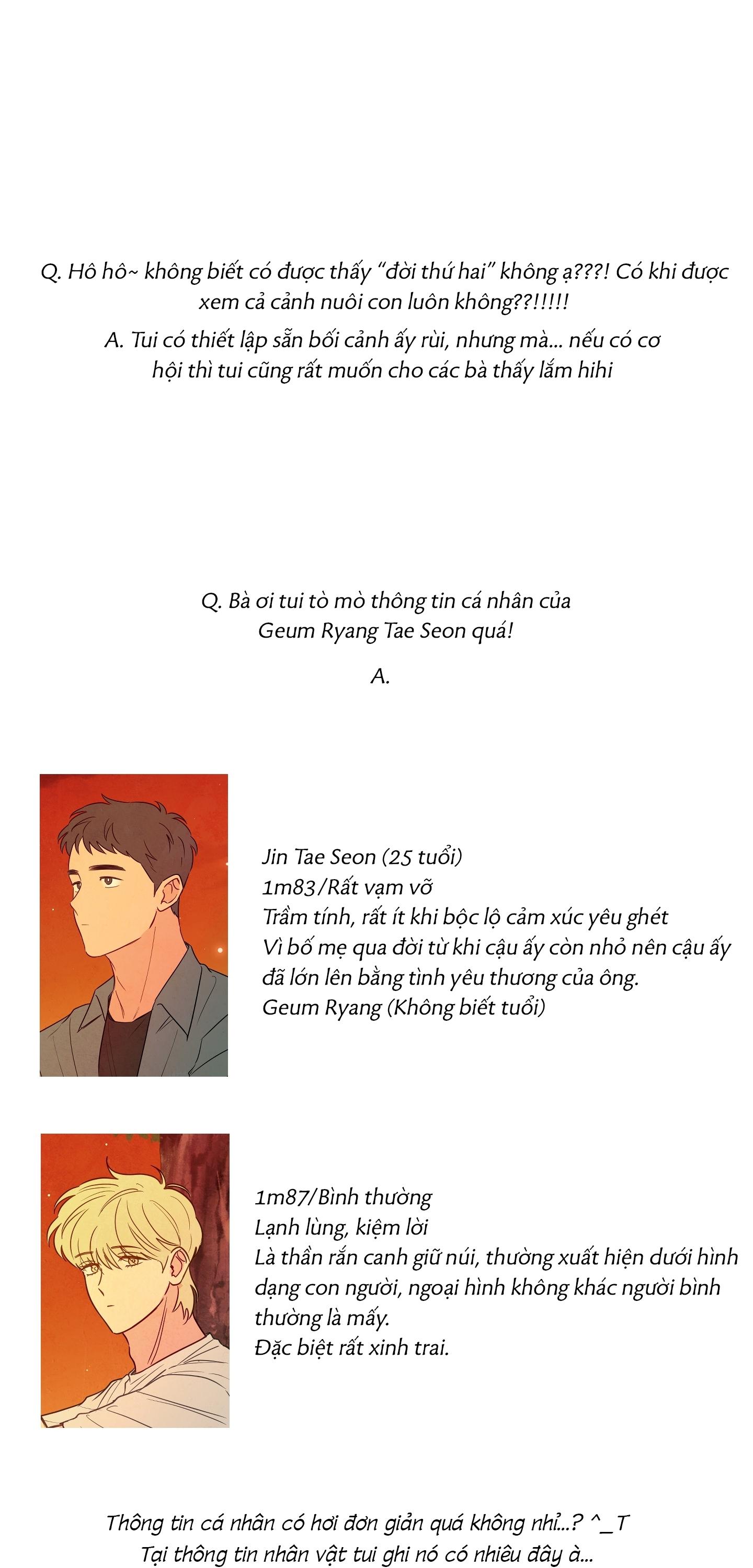 THE SACRED SERPENT'S SEDUCTION Chapter 26.1 HẬU KÌ SS1 - Next Chapter 27