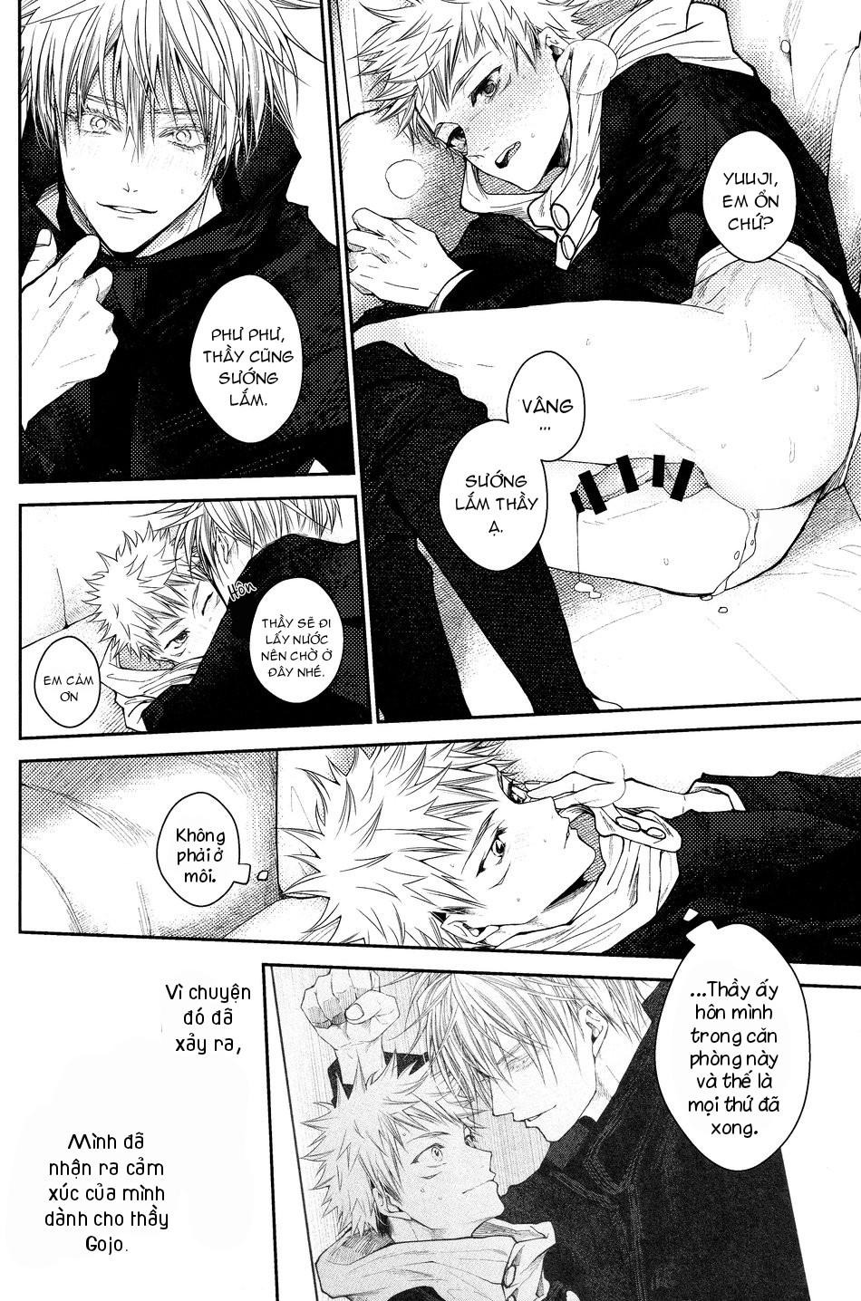 ONESHOT VÀ DOU THEO ĐỀ CỬ Chapter 16.5 GojoYuuji - Next 