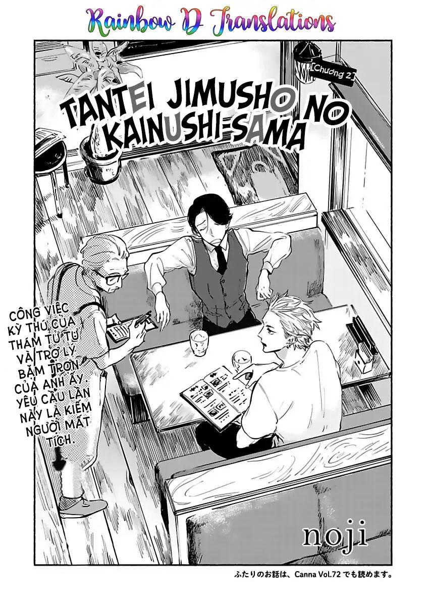 Tantei Jimusho no Kainushi-sama Chapter 2 - DROP bản qền - Next 