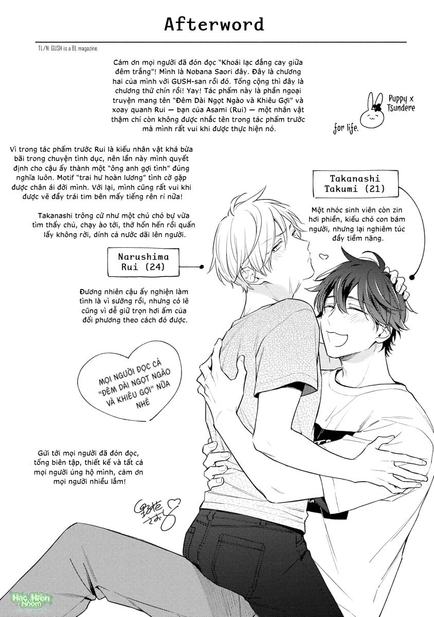 Khoái Lạc Đắng Cay Giữa Đêm Trắng Chapter 5.6 End Vol 1 - Next 
