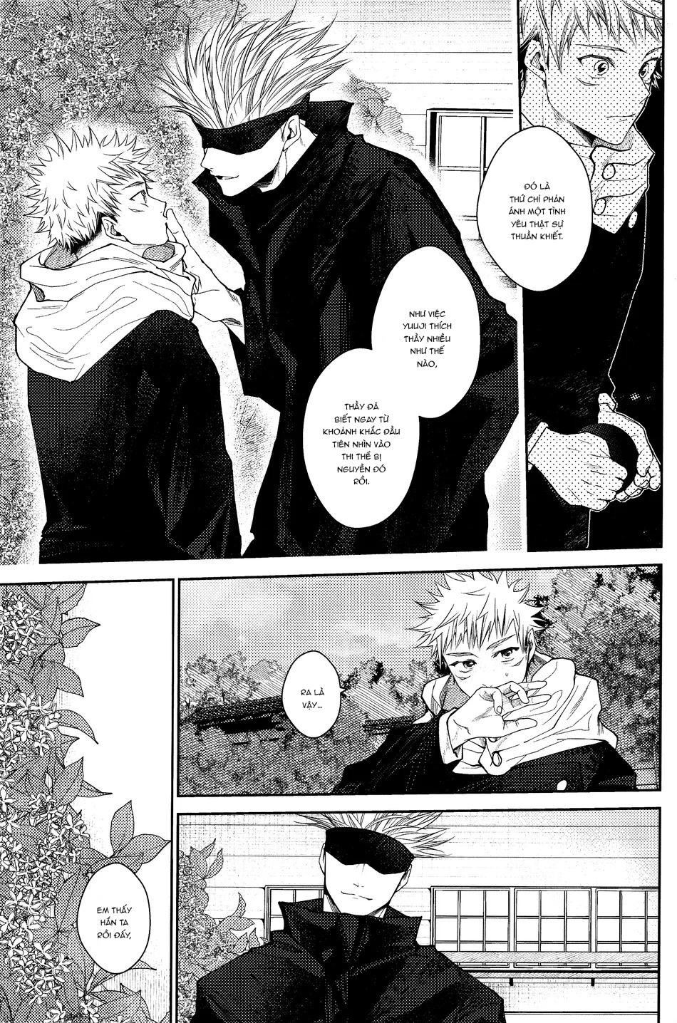 ONESHOT VÀ DOU THEO ĐỀ CỬ Chapter 16.8 GojoYuuji - Next Chapter 17