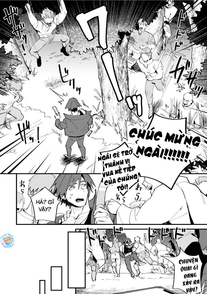 Lễ đăng quang của Vua Ketsu-Man Chapter 1 Oneshot - Trang 2